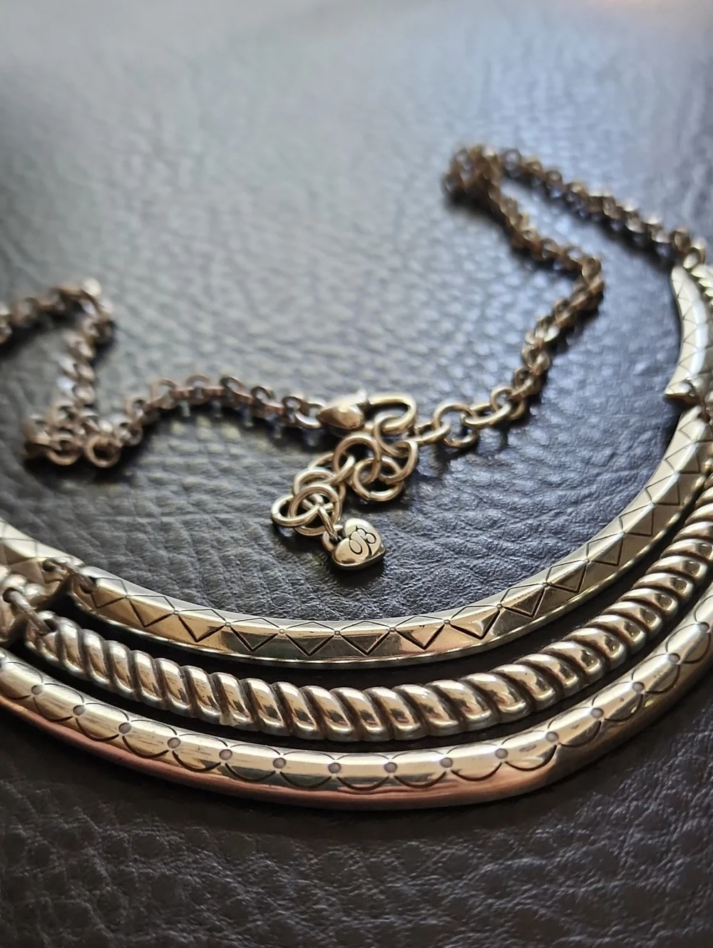 Layered Silver-Tone Brighton Statement Necklace - Women's Jewelry